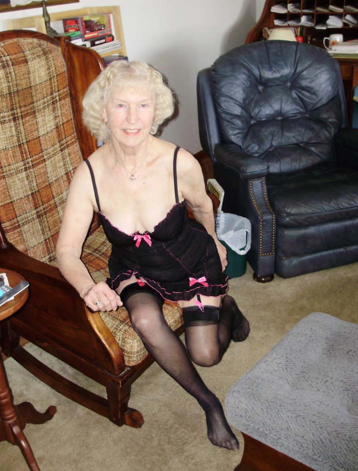 Granny is a hot little number