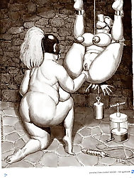 BDSM Smoking Cartoon Fetish