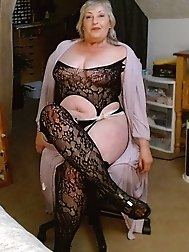 Unashamed woman with long experience in intimate matters