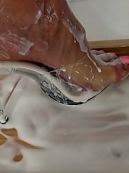 Sexy gilfs try on new underwear and show their beautiful bodies